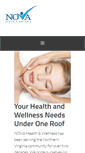 Mobile Screenshot of novahealthandwellness.com